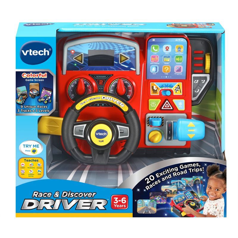 slide 7 of 7, VTech Race & Learn Driver, 1 ct