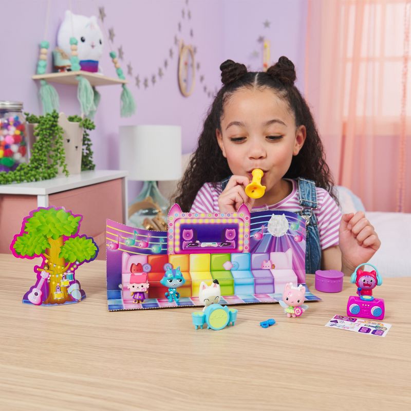 Kitty Fairy Gabby's Dollhouse Groove with Gabby & Friends Musical Playset 1  ct