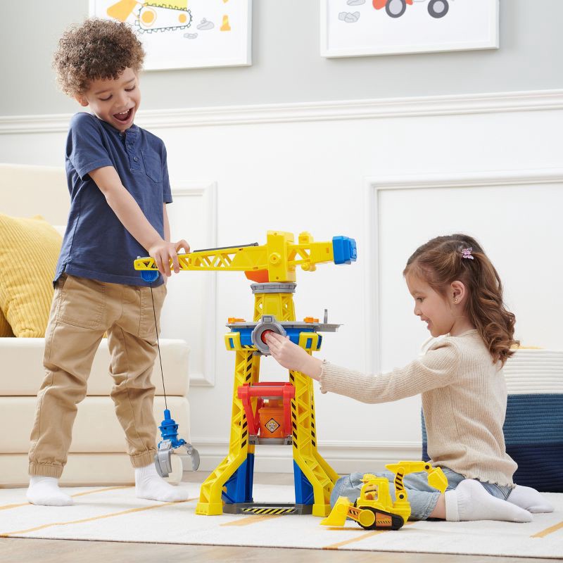 slide 8 of 10, Rubble & Crew Rubble Barkyard Toy Vehicle Playset, 1 ct