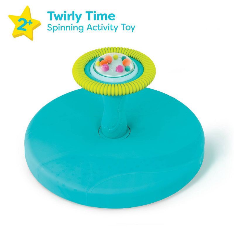 slide 5 of 8, B. toys Spinning Activity Toy - Twirly Time, 1 ct