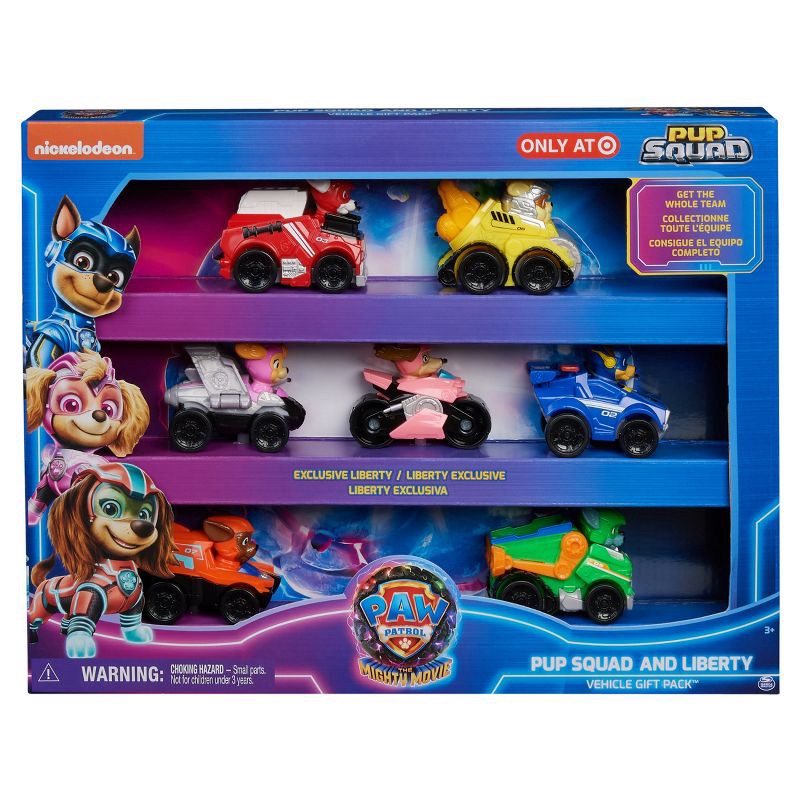 slide 2 of 9, PAW Patrol Pup Squad Vehicles - 7pc, 7 ct