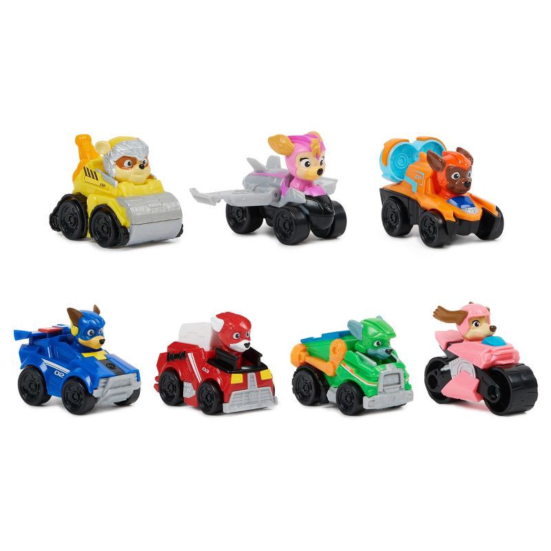 slide 1 of 9, PAW Patrol Pup Squad Vehicles - 7pc, 7 ct
