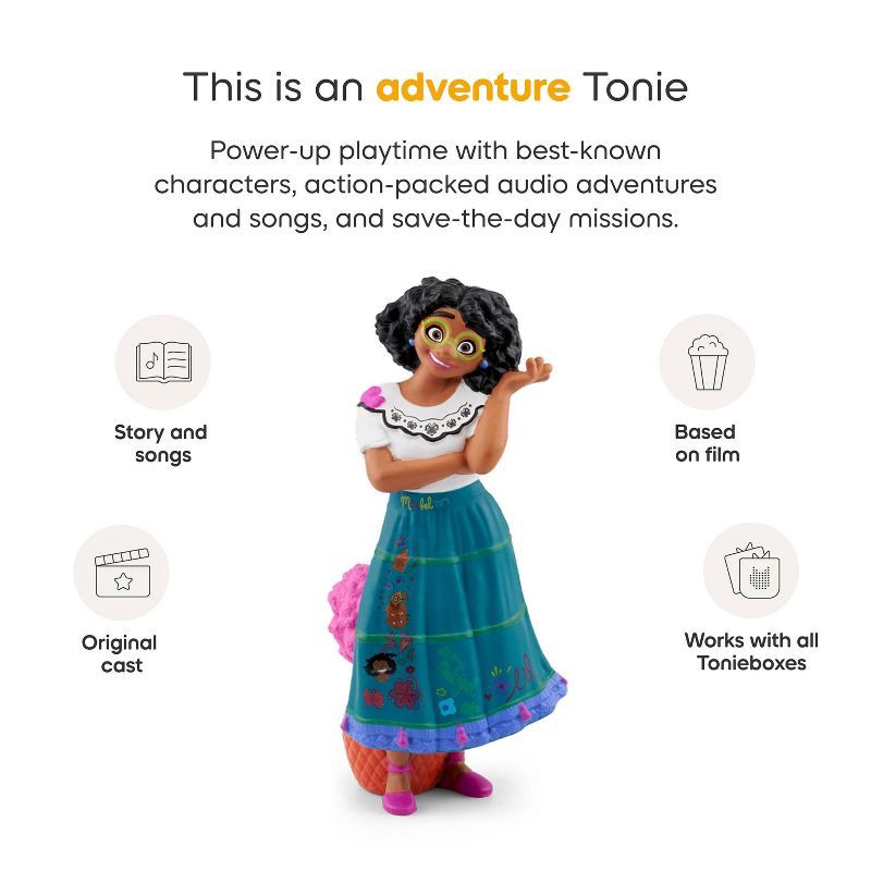 slide 5 of 7, tonies Disney Encanto Tonie Figurine: Electronic Storybooks & Music Player Featuring Encanto, 1 ct