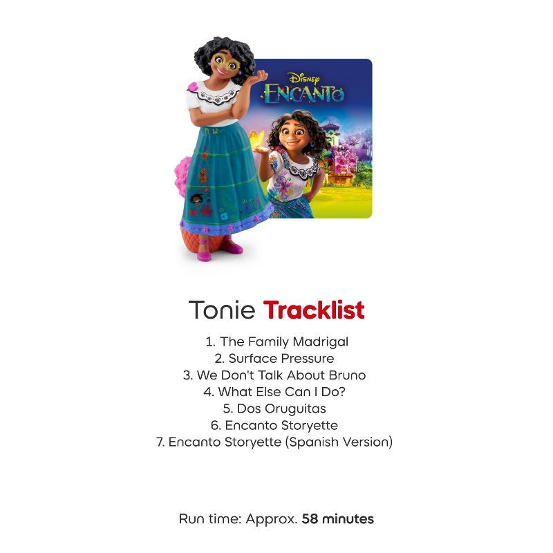 slide 6 of 7, tonies Disney Encanto Tonie Figurine: Electronic Storybooks & Music Player Featuring Encanto, 1 ct