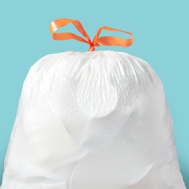 slide 2 of 4, UltraStretch Tall Kitchen Drawstring Trash Bags - Unscented - 13gal/25ct - up&up™, 13 gal, 25 ct