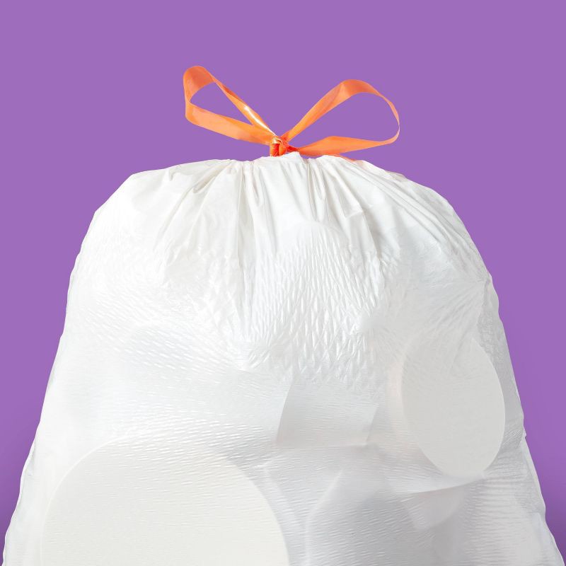 slide 2 of 5, UltraStretch Tall Kitchen Drawstring Trash Bags - Lavender Scent - 13gal/50ct - up&up™, 13 gal, 50 ct