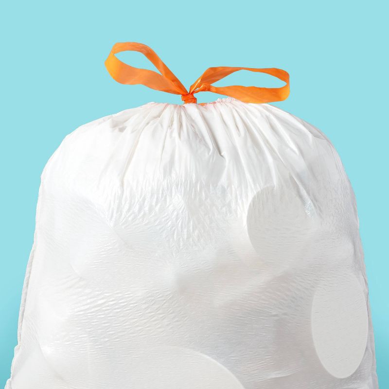 slide 2 of 4, UltraStretch Tall Kitchen Drawstring Trash Bags - Unscented - 13gal/50ct - up&up™, 13 gal, 50 ct