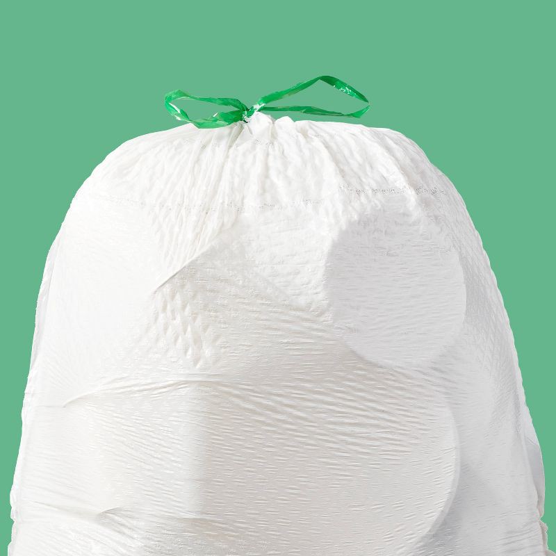 slide 2 of 4, UltraStretch Rodent Repellent Tall Kitchen Drawstring Trash Bags - Mint Scent - 13gal/100ct - up&up™, 13 gal, 100 ct