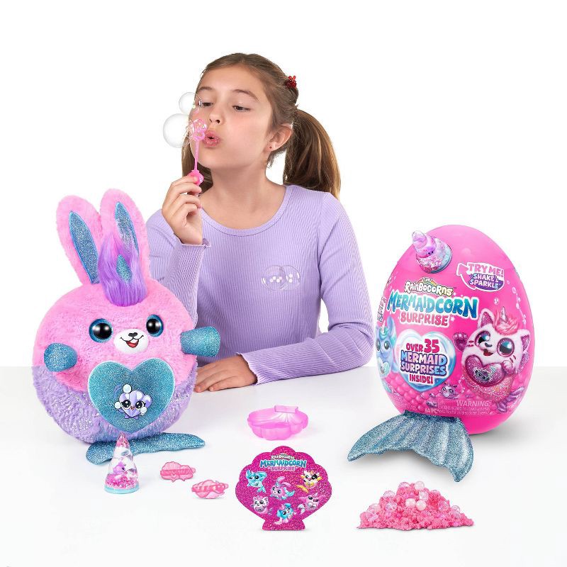 slide 3 of 11, Rainbocorns Mermaidcorn Surprise Plush by ZURU, 1 ct