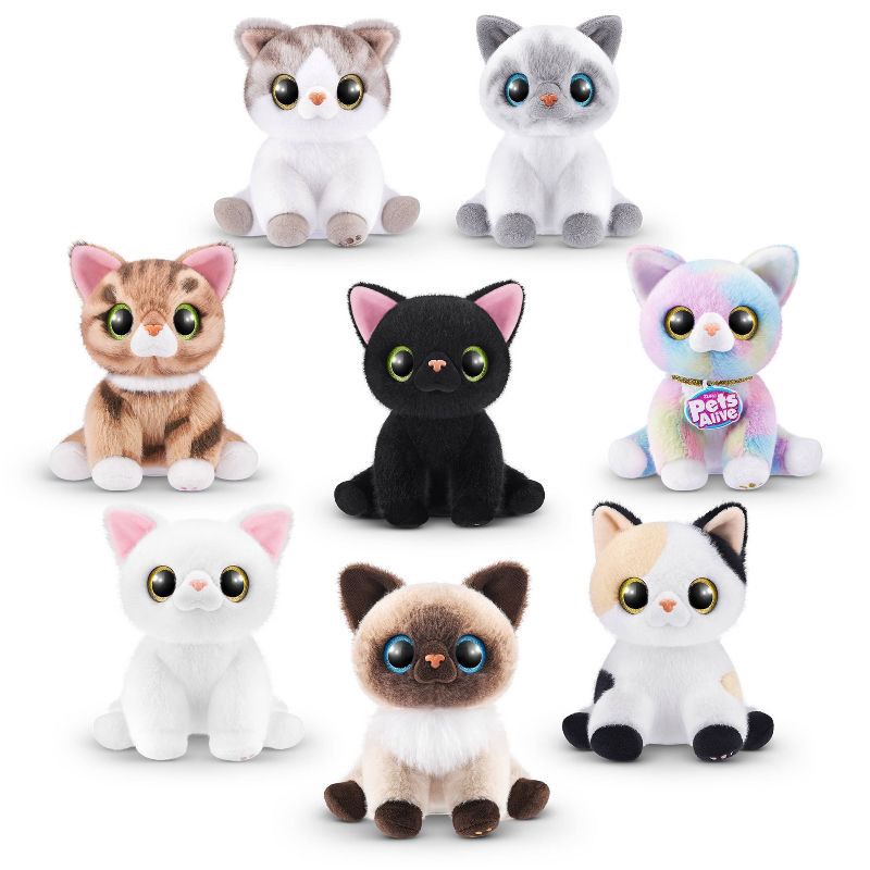 slide 3 of 10, Pets Alive Smitten Kitten Interactive Plush by ZURU, 1 ct