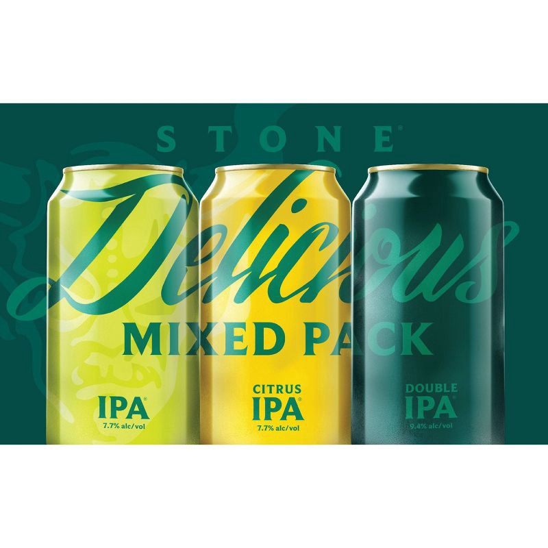 slide 2 of 3, Stone Delicious Mixed - 6pk/12 fl oz Cans, 6 ct; 12 fl oz