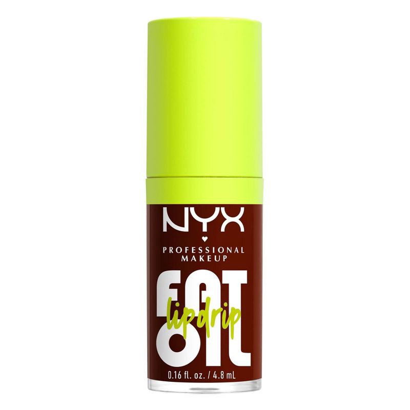 slide 3 of 8, NYX Professional Makeup Fat Oil Lip Drip Lip Gloss - Status Update - 0.16 fl oz, 0.16 fl oz