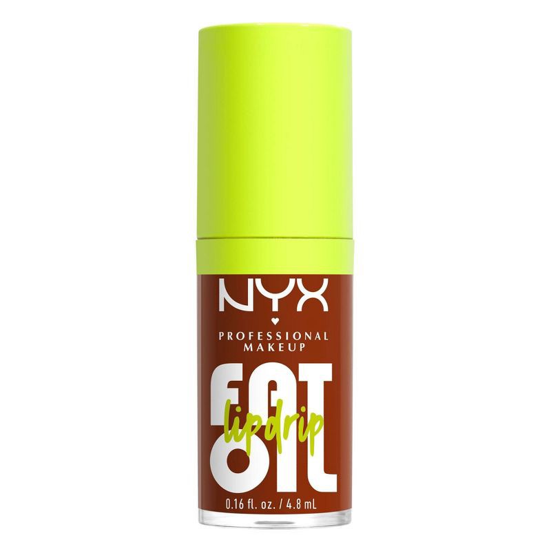 slide 3 of 8, NYX Professional Makeup Fat Oil Lip Drip Lip Gloss - Scrollin - 0.16 fl oz, 0.16 fl oz