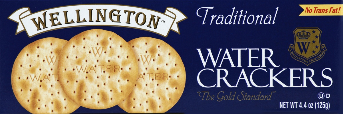 slide 3 of 4, Wellington Traditional Water Crackers 4.4 oz, 4.4 oz