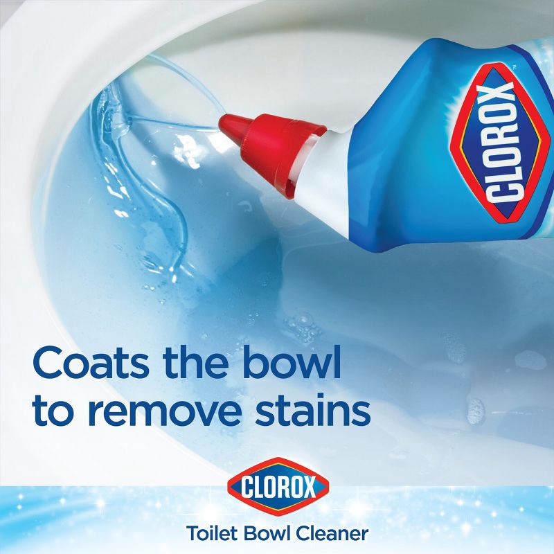 slide 5 of 11, Clorox Tough Stain Toilet Bowl Cleaner - 24 fl oz, 24 fl oz
