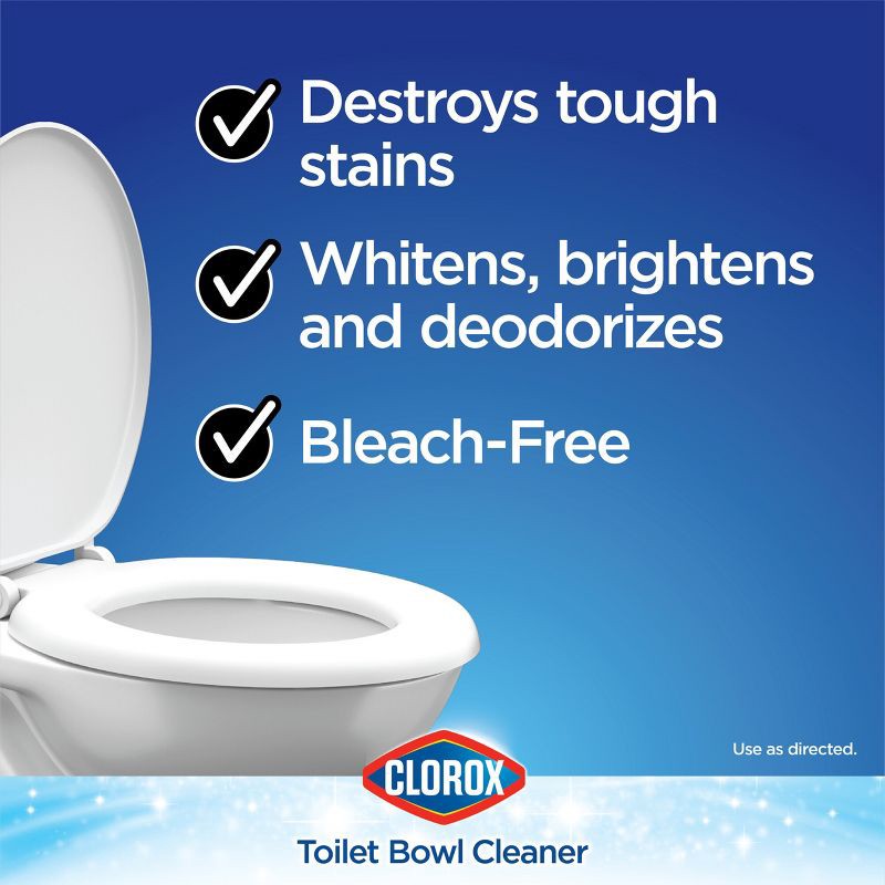 slide 6 of 11, Clorox Tough Stain Toilet Bowl Cleaner - 24 fl oz, 24 fl oz