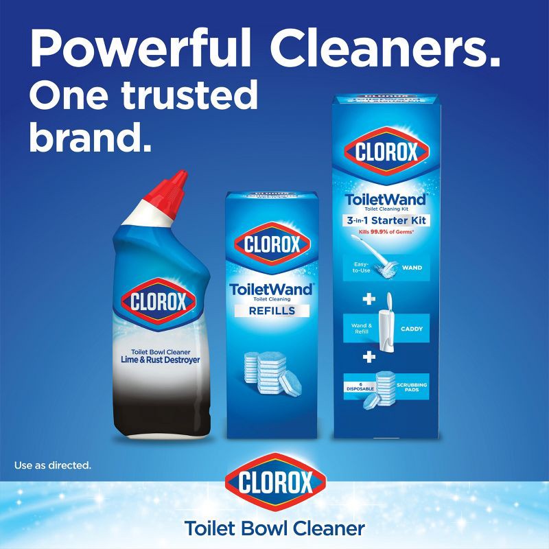 slide 8 of 11, Clorox Tough Stain Toilet Bowl Cleaner - 24 fl oz, 24 fl oz