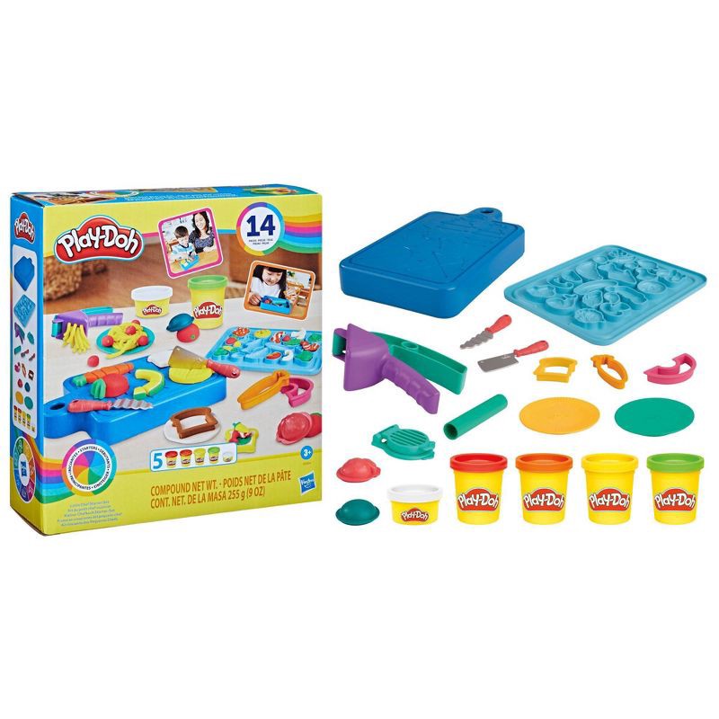 slide 3 of 8, Play-Doh Little Chefs Starter Set Multipack, 1 ct