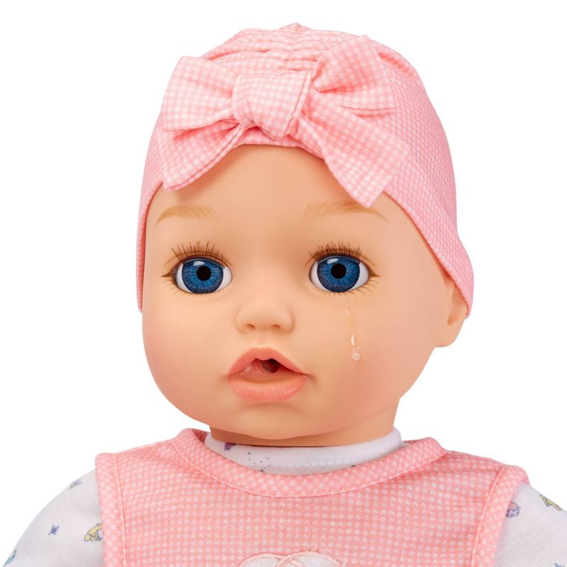 slide 4 of 8, BABY Born My Real Baby Doll Annabell - Blue Eyes: Sounds, Soft Body, Includes Pacifier & Outfit, 1 ct