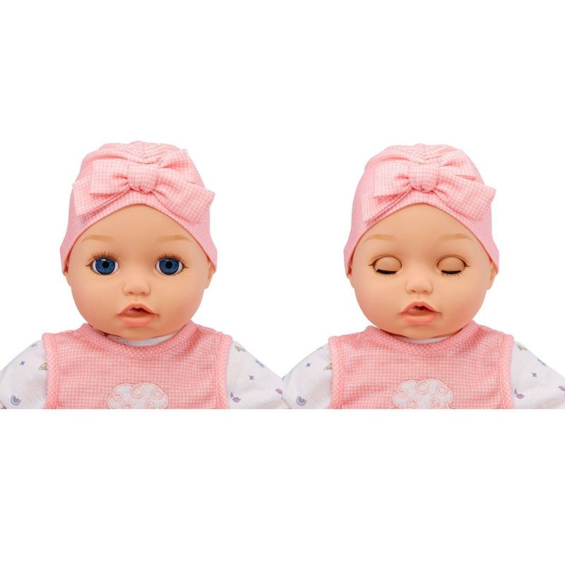 slide 5 of 8, BABY Born My Real Baby Doll Annabell - Blue Eyes: Sounds, Soft Body, Includes Pacifier & Outfit, 1 ct