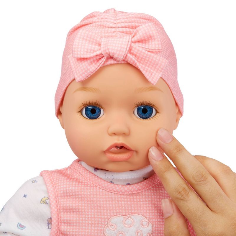 slide 6 of 8, BABY Born My Real Baby Doll Annabell - Blue Eyes: Sounds, Soft Body, Includes Pacifier & Outfit, 1 ct