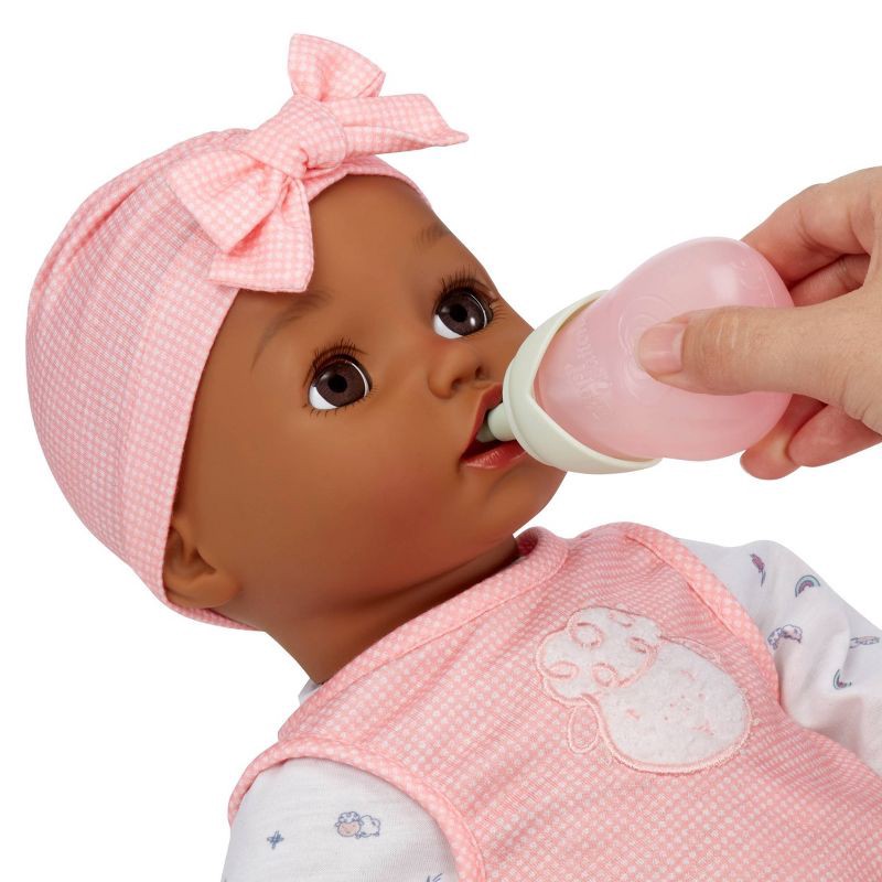 slide 3 of 8, BABY Born My Real Baby Doll Harper - Dark Brown Eyes: Soft Body, Sound Effects, Includes Outfit & Accessories, 1 ct