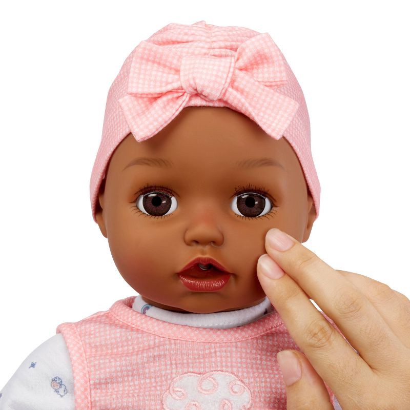 slide 6 of 8, BABY Born My Real Baby Doll Harper - Dark Brown Eyes: Soft Body, Sound Effects, Includes Outfit & Accessories, 1 ct