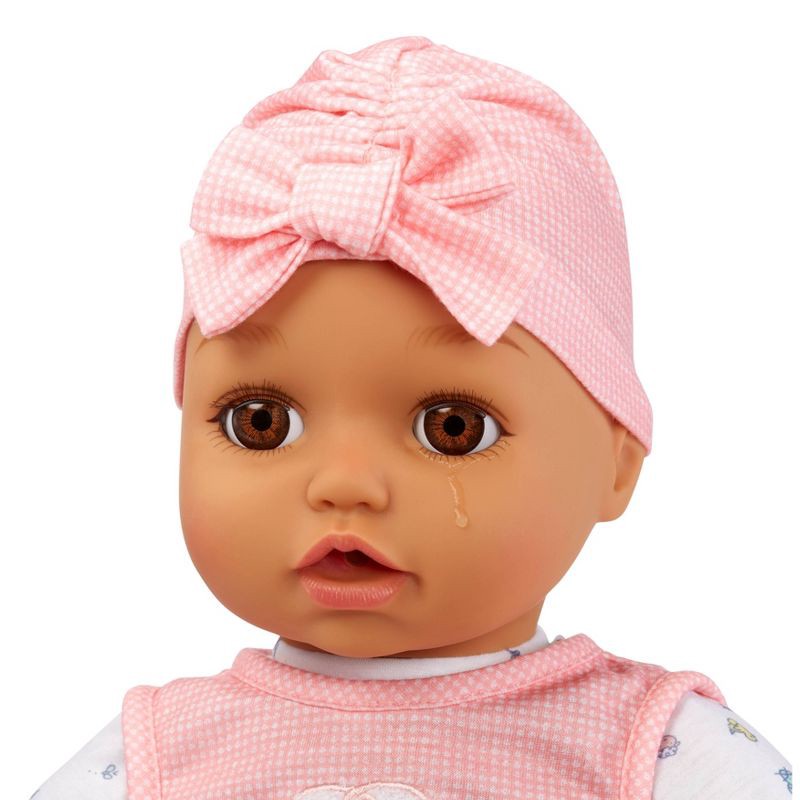 slide 4 of 7, BABY Born My Real Baby Doll Ava - Light Brown Eyes: Includes Pacifier, Outfit, Shoes, Bottle, Diaper, 1 ct