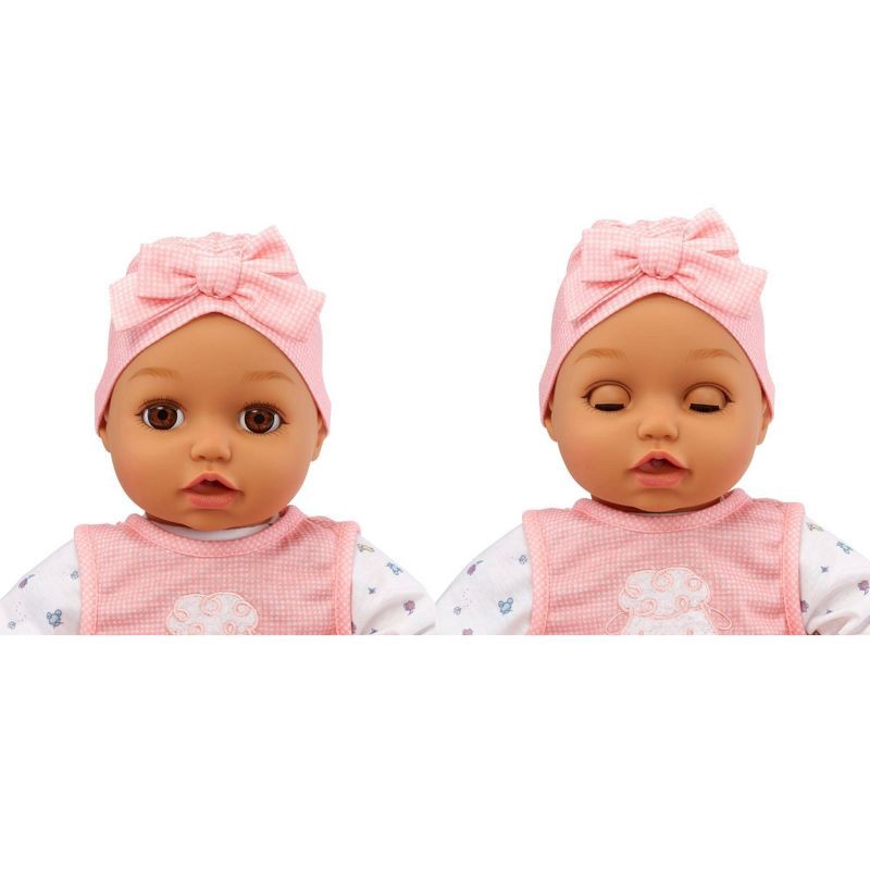 slide 5 of 7, BABY Born My Real Baby Doll Ava - Light Brown Eyes: Includes Pacifier, Outfit, Shoes, Bottle, Diaper, 1 ct