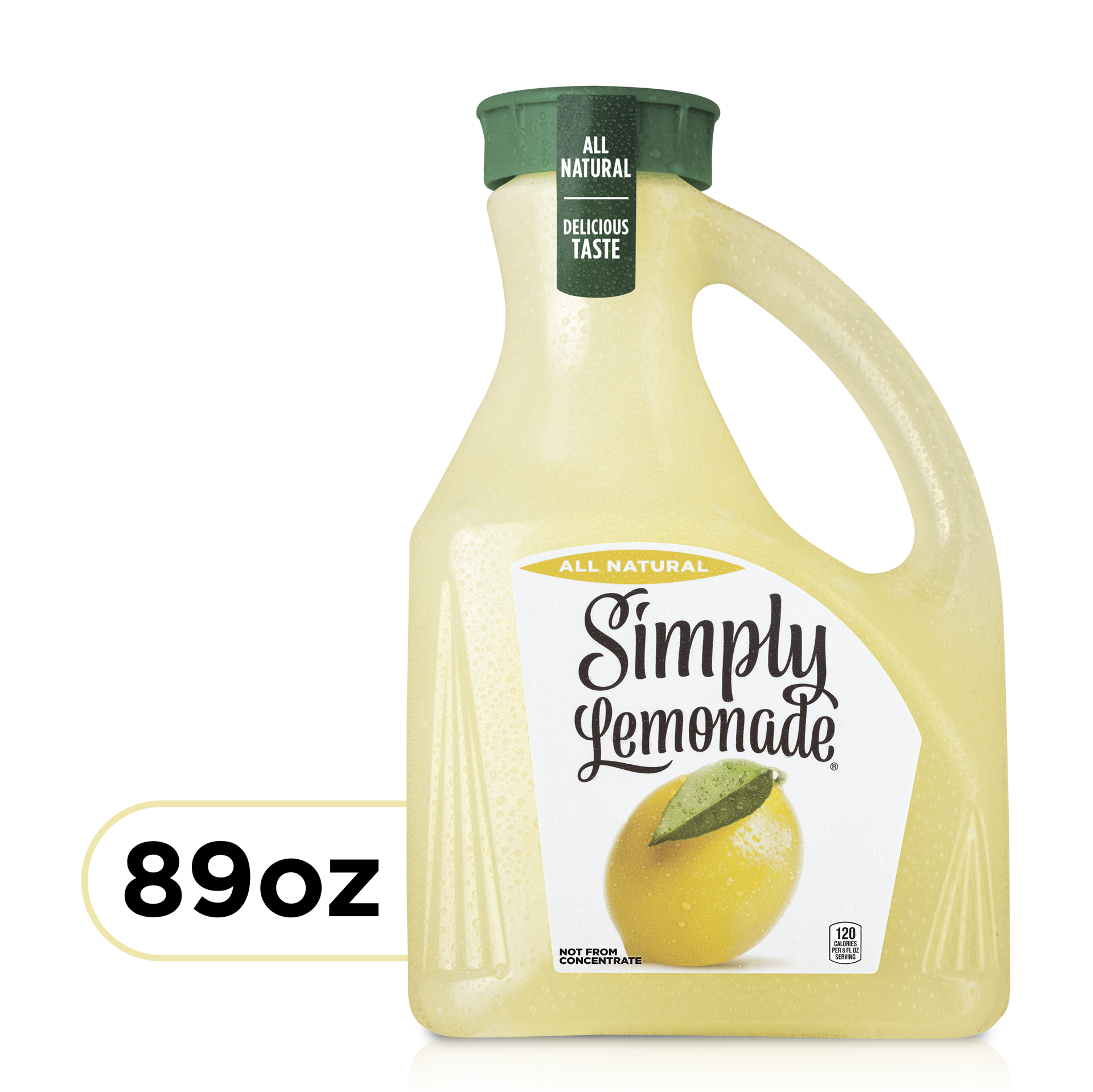 slide 1 of 2, Simply Lemonade Bottle, 2.63 Liters, 89 fl oz