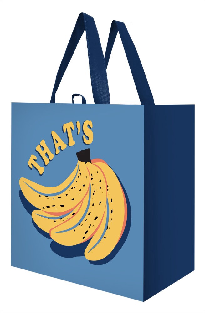 slide 1 of 1, Earthwise That's Bananas Tote Bag, 1 ct