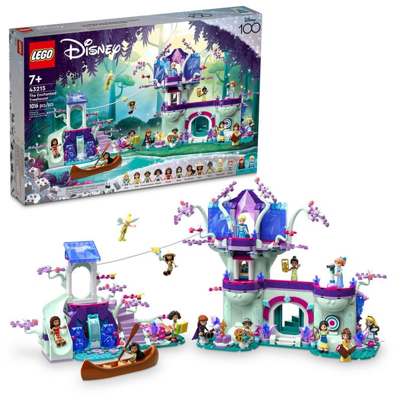 slide 1 of 5, LEGO Disney The Enchanted Treehouse Disney Celebration Set 43215, 1 ct