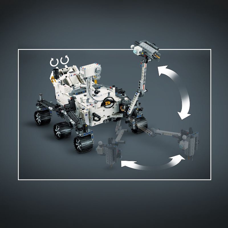 slide 5 of 6, LEGO Technic NASA Mars Rover Perseverance Advanced Building Kit 42158, 1 ct