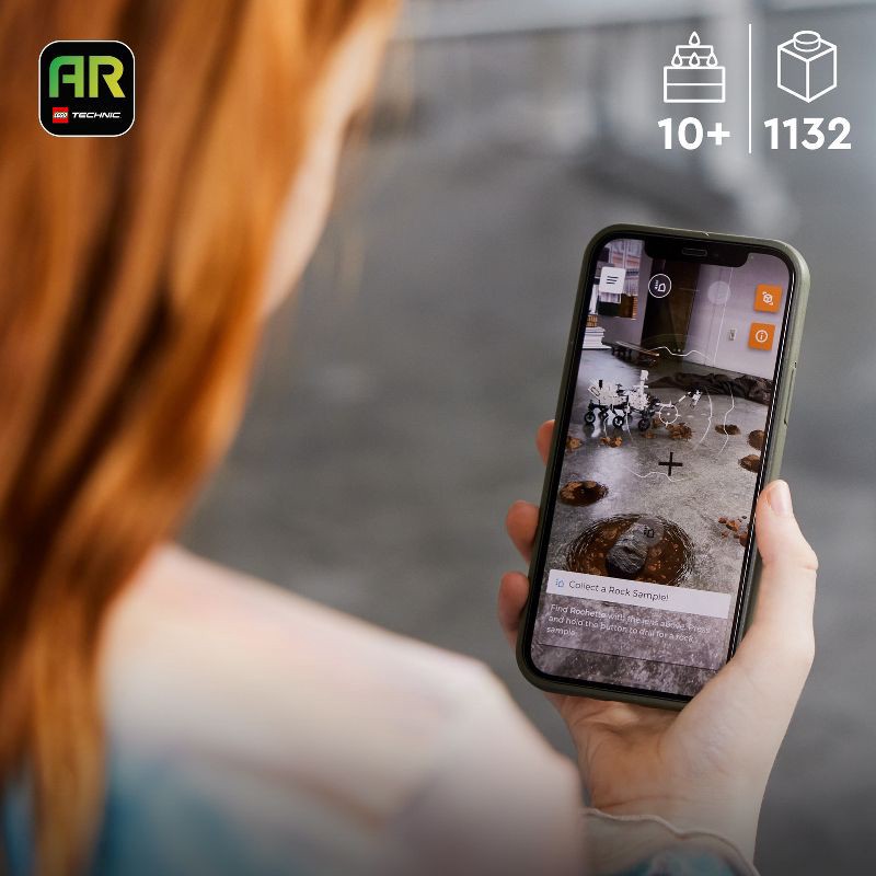 slide 6 of 6, LEGO Technic NASA Mars Rover Perseverance Advanced Building Kit 42158, 1 ct