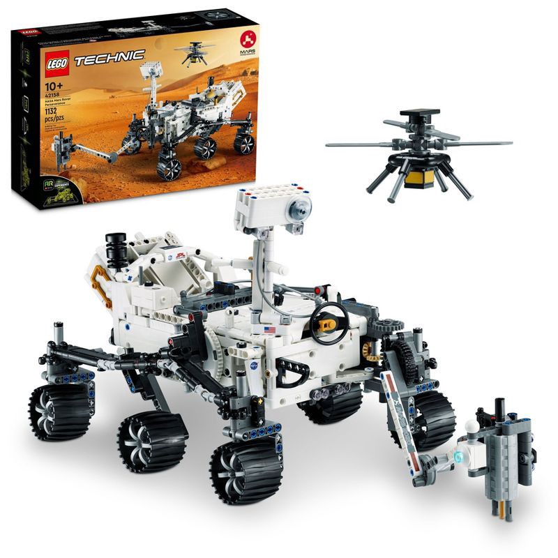 slide 1 of 6, LEGO Technic NASA Mars Rover Perseverance Advanced Building Kit 42158, 1 ct