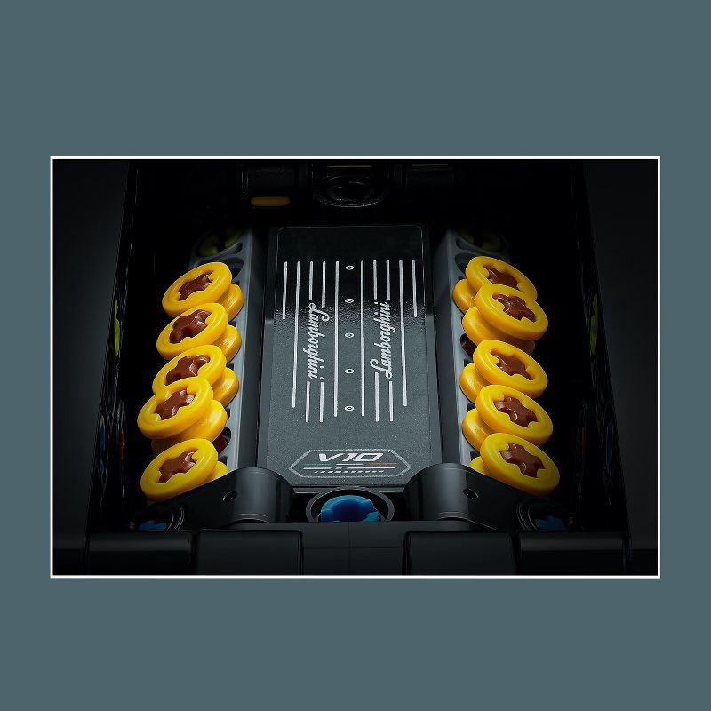 slide 3 of 6, LEGO Technic Lamborghini Huracán Tecnica Advanced Sports Car Building Kit 42161, 1 ct