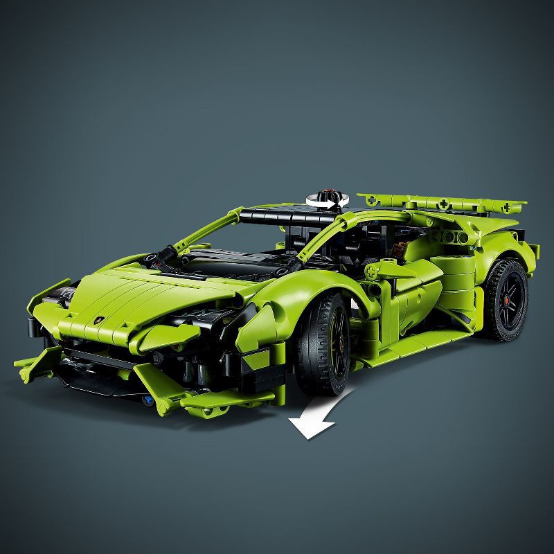slide 4 of 6, LEGO Technic Lamborghini Huracán Tecnica Advanced Sports Car Building Kit 42161, 1 ct