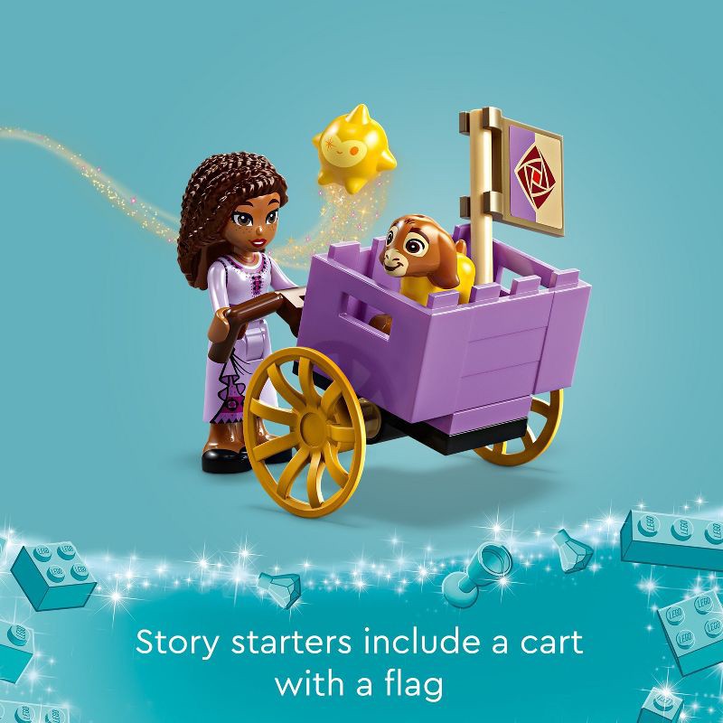 slide 3 of 6, LEGO Disney Wish: Asha in the City of Rosas Collectible Disney Toy 43223, 1 ct