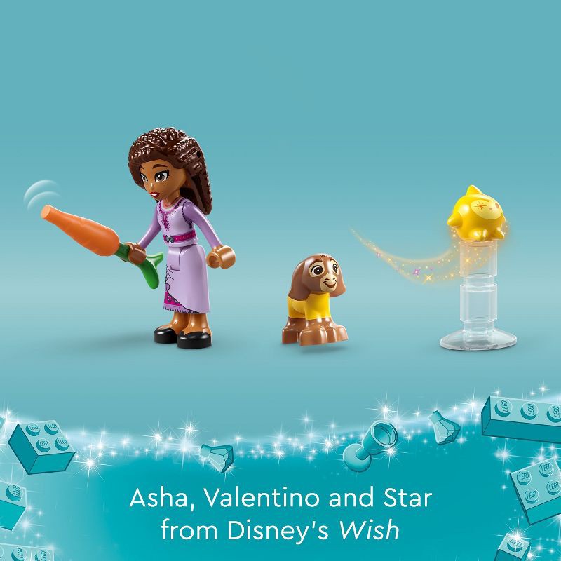 slide 6 of 6, LEGO Disney Wish: Asha in the City of Rosas Collectible Disney Toy 43223, 1 ct