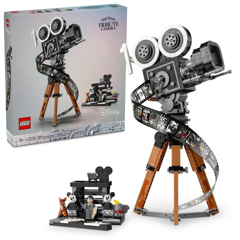 slide 1 of 6, LEGO Disney Walt Disney Tribute Camera 43230, 1 ct