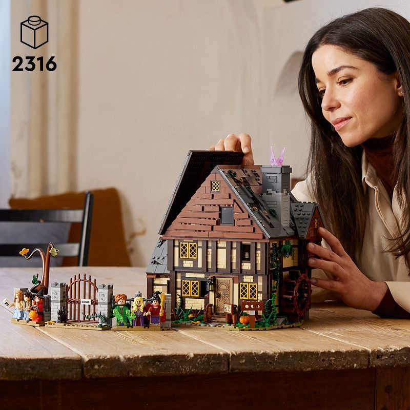 slide 2 of 6, LEGO Ideas Disney Hocus Pocus: The Sanderson Sisters' Cottage Edition 21341, 1 ct