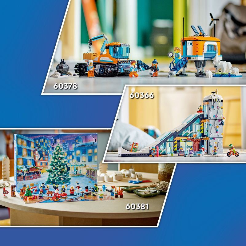 slide 5 of 6, LEGO City 2023 Advent Calendar Building Toy Set 60381, 1 ct