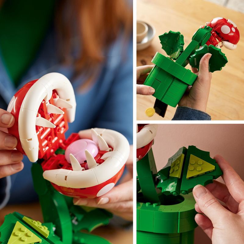 slide 3 of 6, LEGO Super Mario Piranha Plant Building Set 71426, 1 ct