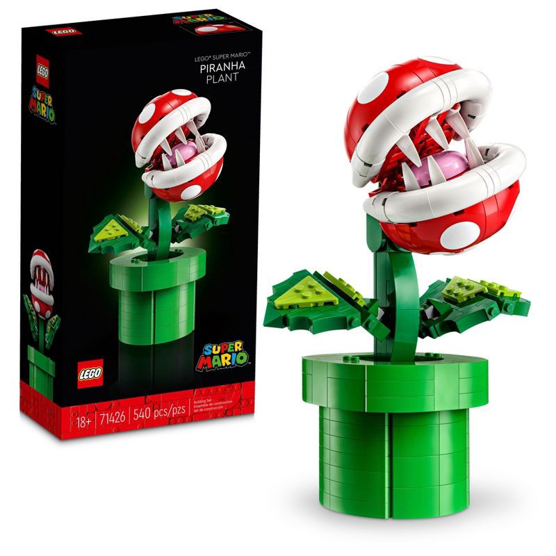 slide 1 of 6, LEGO Super Mario Piranha Plant Building Set 71426, 1 ct