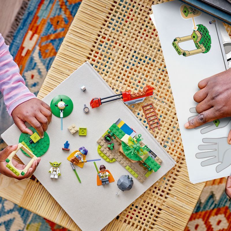 slide 3 of 5, LEGO Star Wars Tenoo Jedi Temple Building Toy Set for Preschoolers 75358, 1 ct