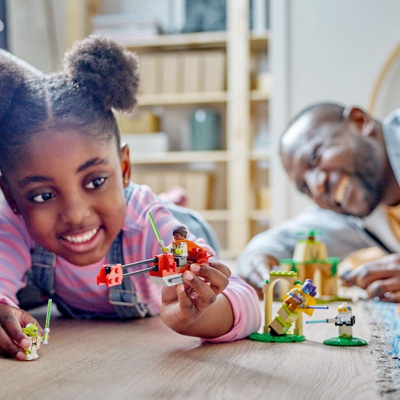 slide 5 of 5, LEGO Star Wars Tenoo Jedi Temple Building Toy Set for Preschoolers 75358, 1 ct