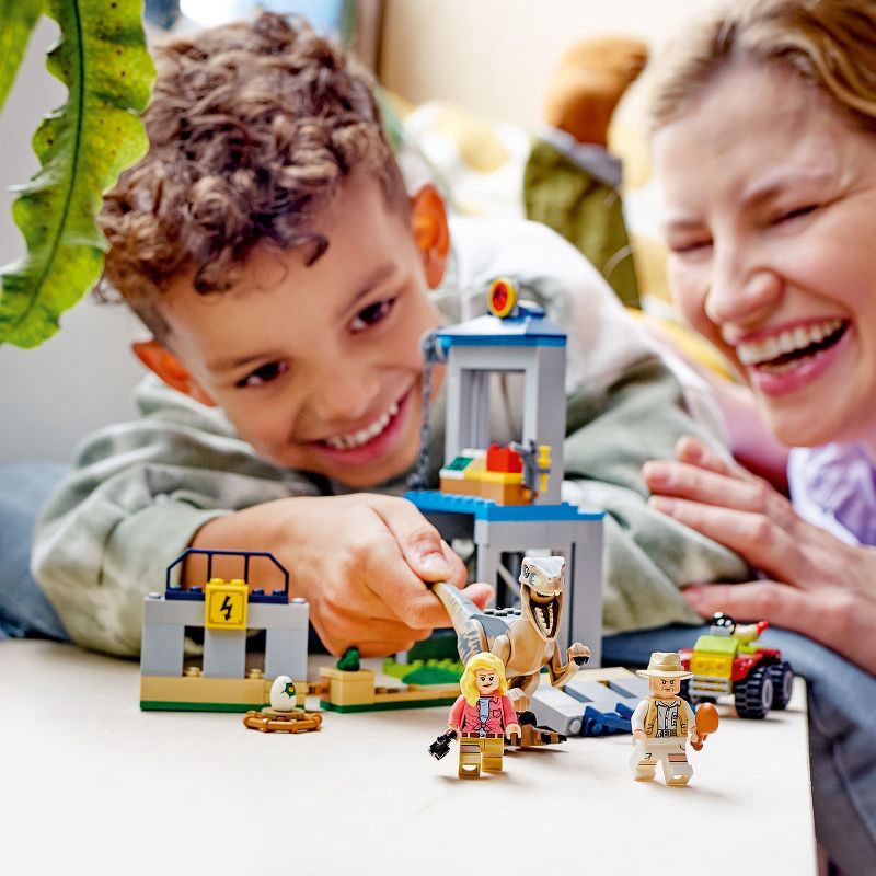 slide 2 of 5, LEGO Jurassic Park Velociraptor Escape Dinosaur Toy 76957, 1 ct