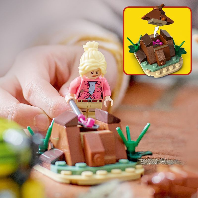 slide 4 of 6, LEGO Jurassic Park Triceratops Research Car Toy 76959, 1 ct