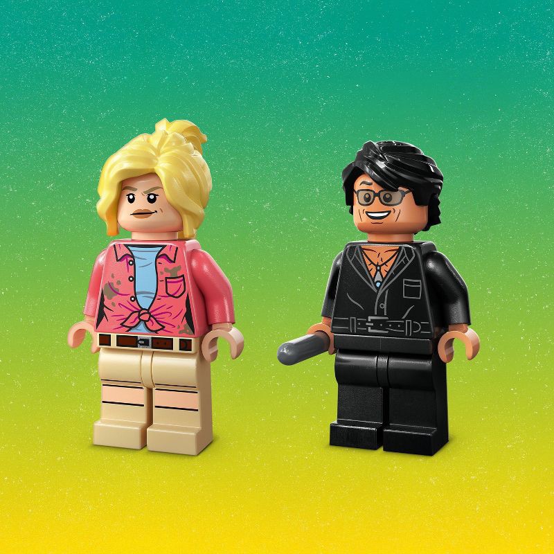 slide 2 of 6, LEGO Jurassic Park Triceratops Research Car Toy 76959, 1 ct