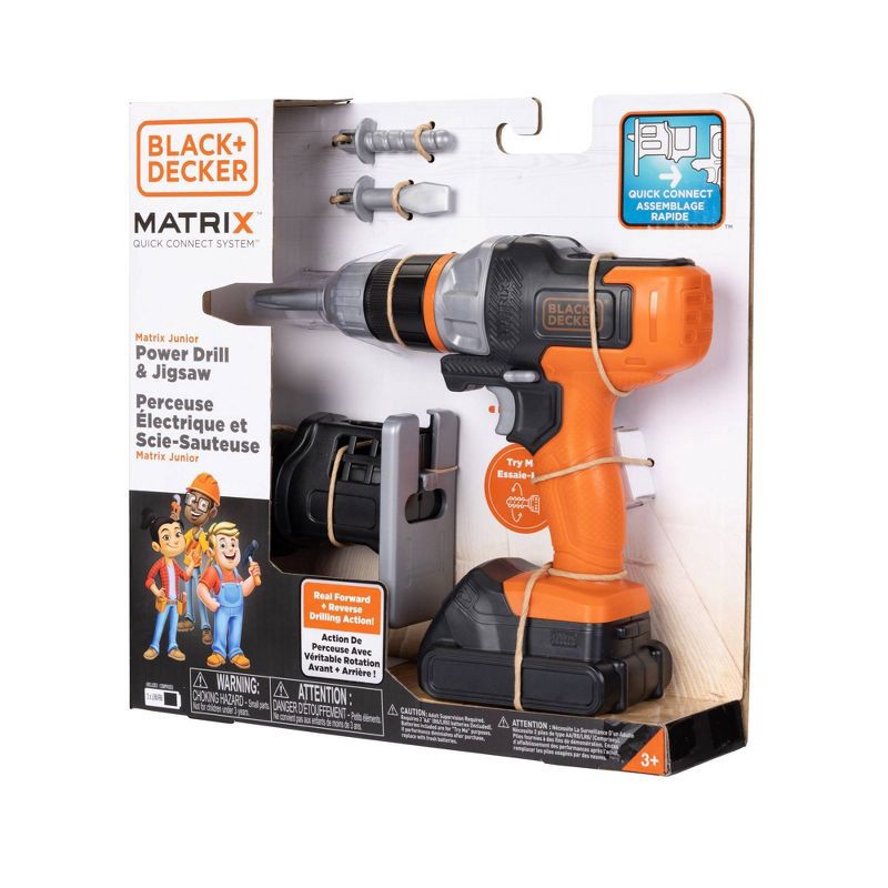 slide 6 of 7, BLACK+DECKER Black + Decker Matrix Jr Drill with Accessory, 1 ct